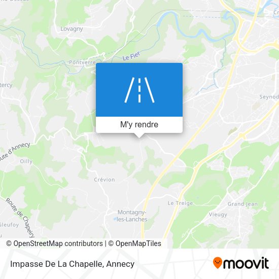 Impasse De La Chapelle plan