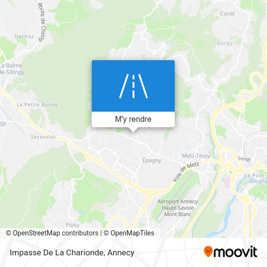 Impasse De La Charionde plan