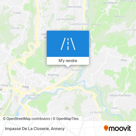 Impasse De La Closerie plan