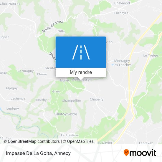 Impasse De La Golta plan