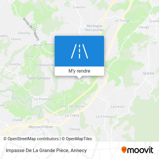 Impasse De La Grande Pièce plan