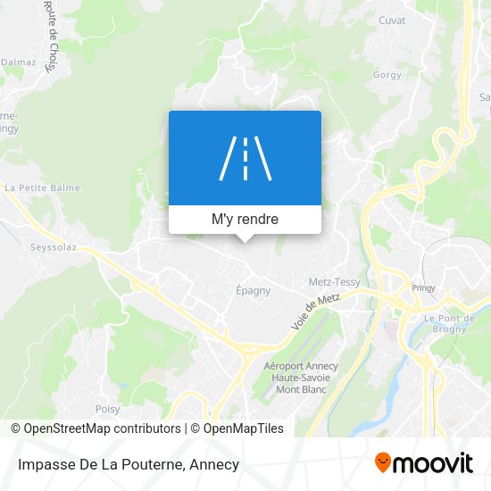 Impasse De La Pouterne plan