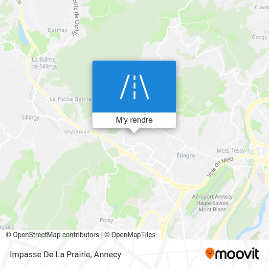 Impasse De La Prairie plan