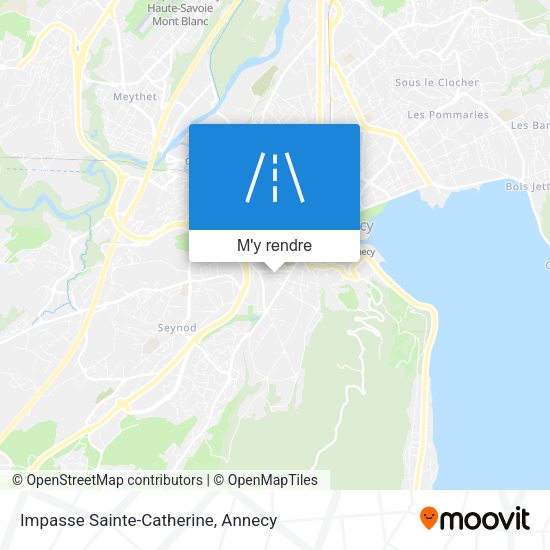 Impasse Sainte-Catherine plan
