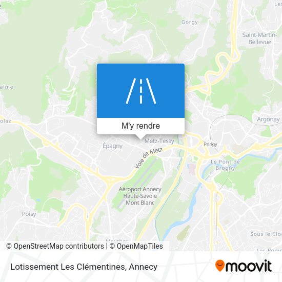 Lotissement Les Clémentines plan