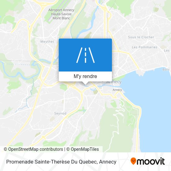 Promenade Sainte-Therèse Du Quebec plan