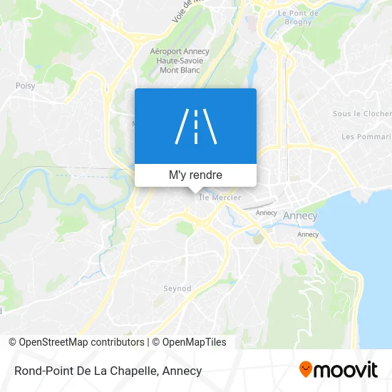 Rond-Point De La Chapelle plan