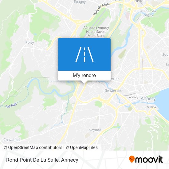 Rond-Point De La Salle plan