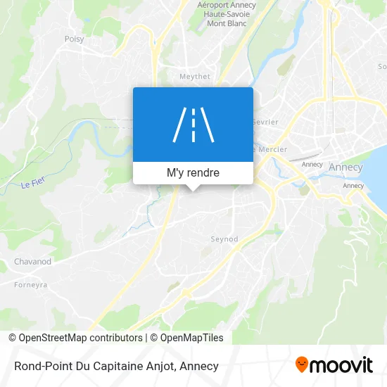 Rond-Point Du Capitaine Anjot plan