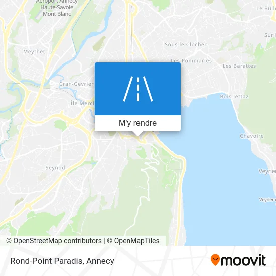 Rond-Point Paradis plan