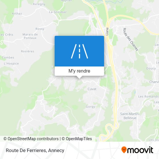 Route De Ferrieres plan