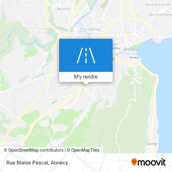 Rue Blaise Pascal plan