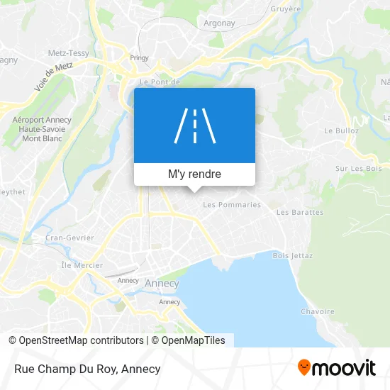 Rue Champ Du Roy plan