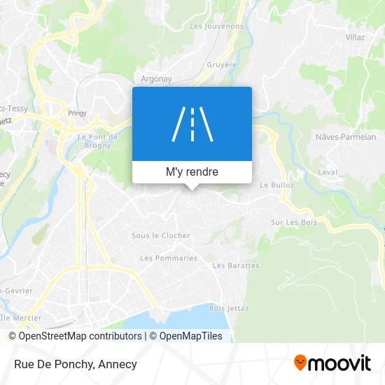 Rue De Ponchy plan