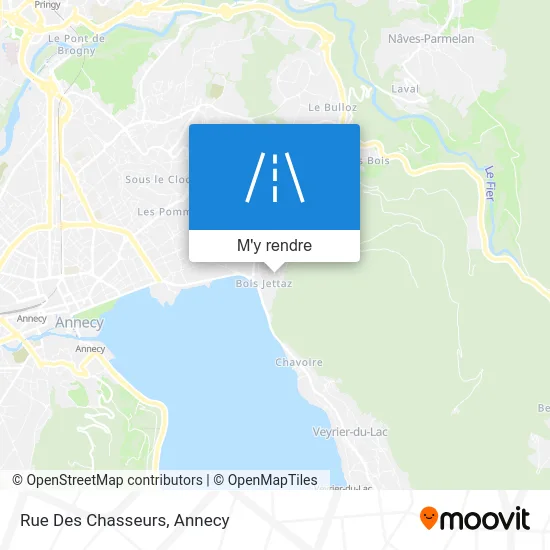 Rue Des Chasseurs plan