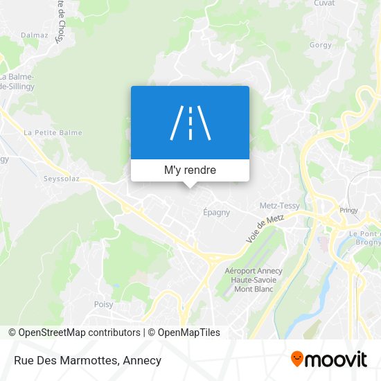 Rue Des Marmottes plan