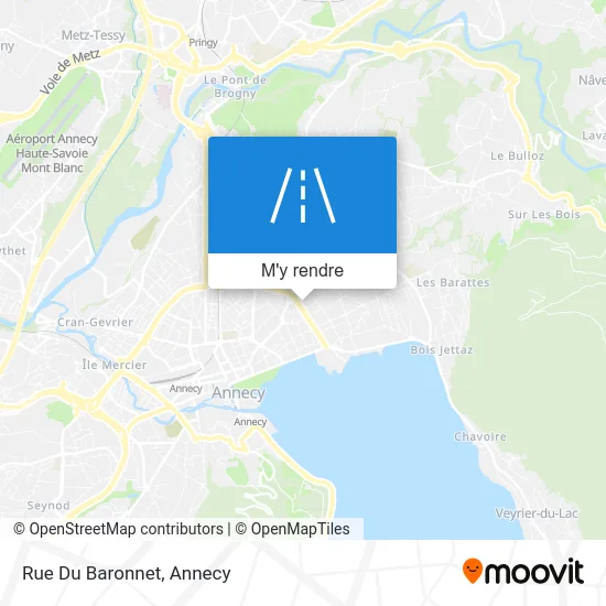 Rue Du Baronnet plan