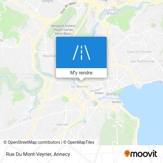 Rue Du Mont-Veyrier plan
