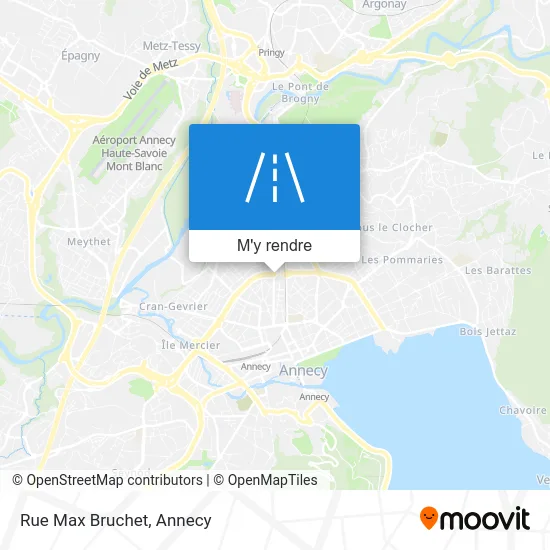 Rue Max Bruchet plan