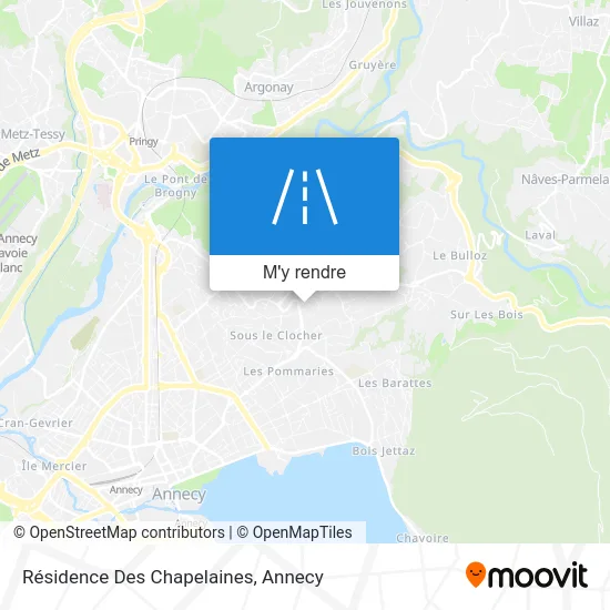 Résidence Des Chapelaines plan