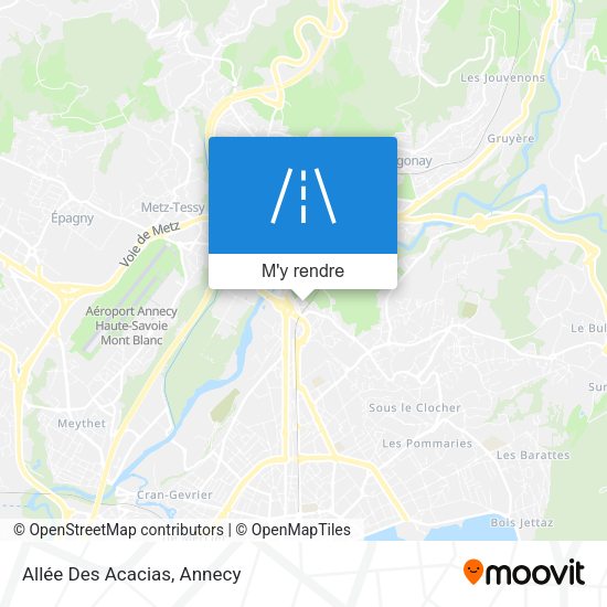 Allée Des Acacias plan