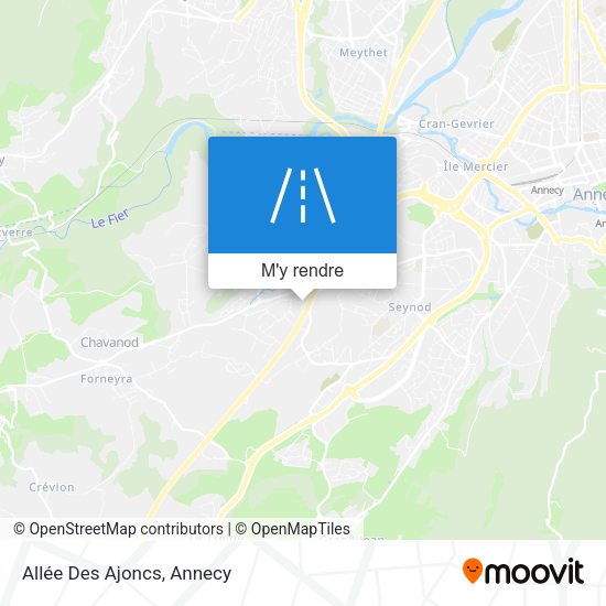 Allée Des Ajoncs plan