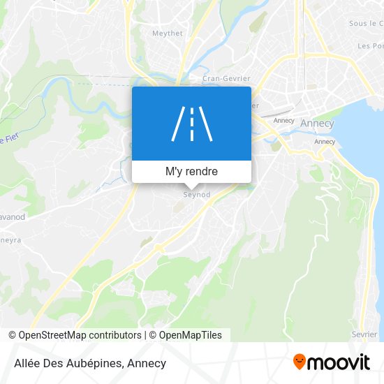 Allée Des Aubépines plan