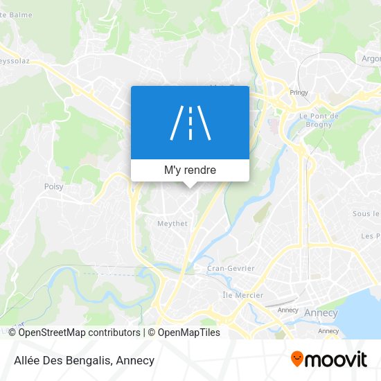 Allée Des Bengalis plan