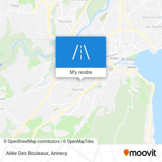 Allée Des Bouleaux plan