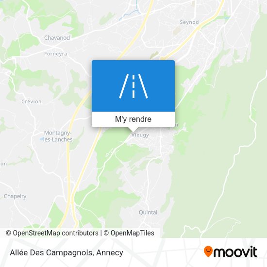 Allée Des Campagnols plan
