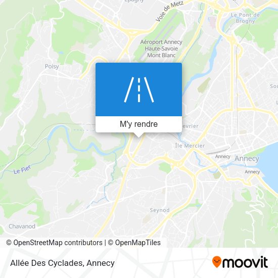 Allée Des Cyclades plan