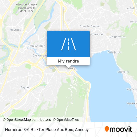 Numéros 8-6 Bis / Ter Place Aux Bois plan