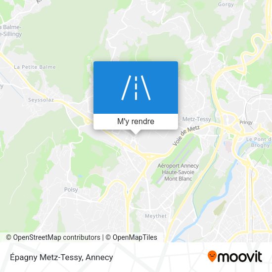 Épagny Metz-Tessy plan