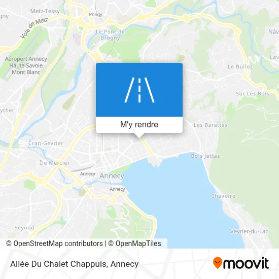 Allée Du Chalet Chappuis plan