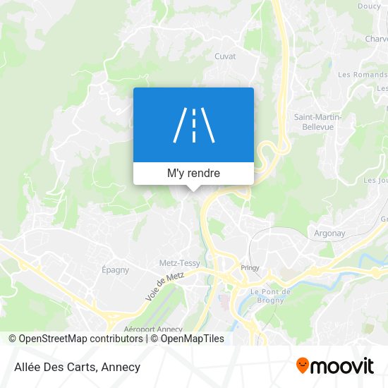 Allée Des Carts plan
