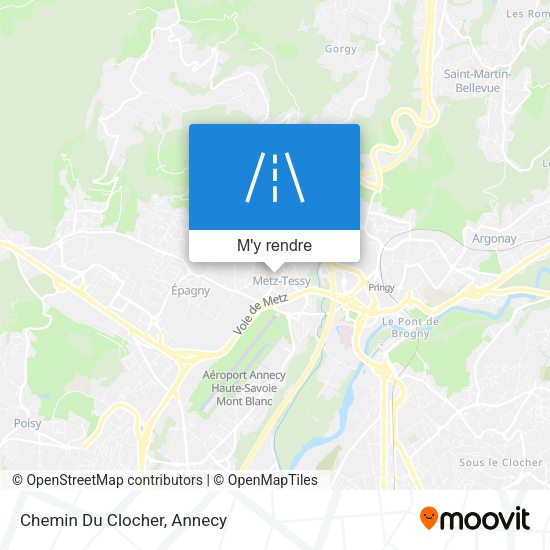 Chemin Du Clocher plan