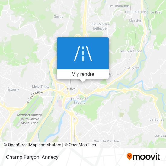 Champ Farçon plan