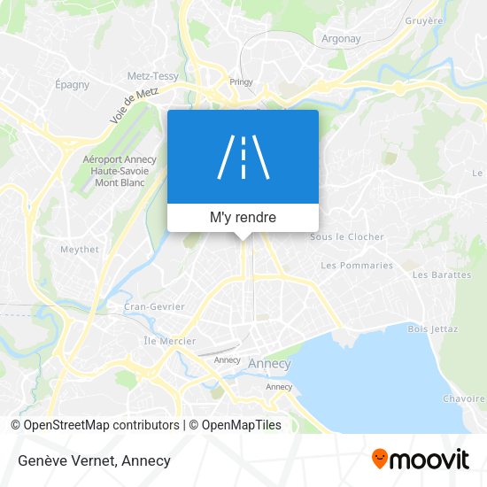 Genève Vernet plan