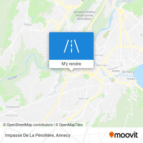 Impasse De La Pérollière plan