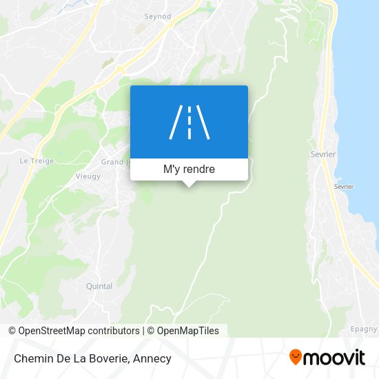 Chemin De La Boverie plan