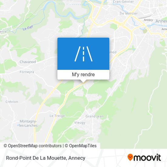 Rond-Point De La Mouette plan