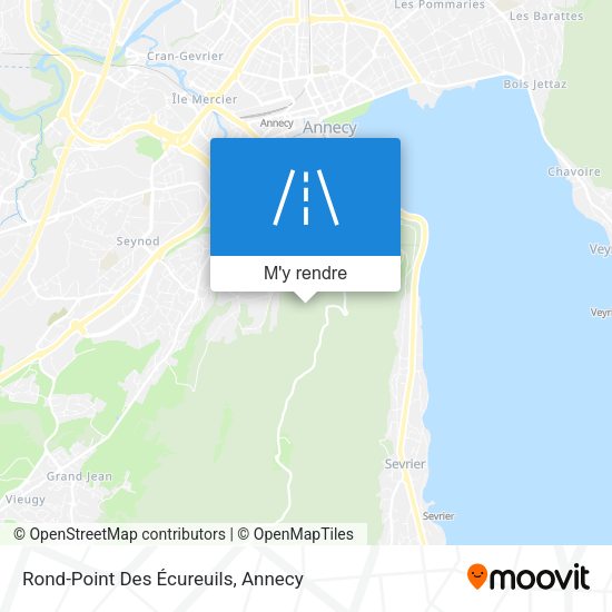Rond-Point Des Écureuils plan