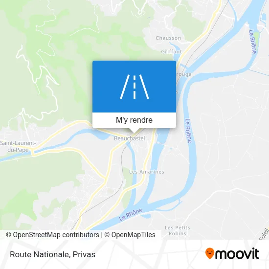Route Nationale plan