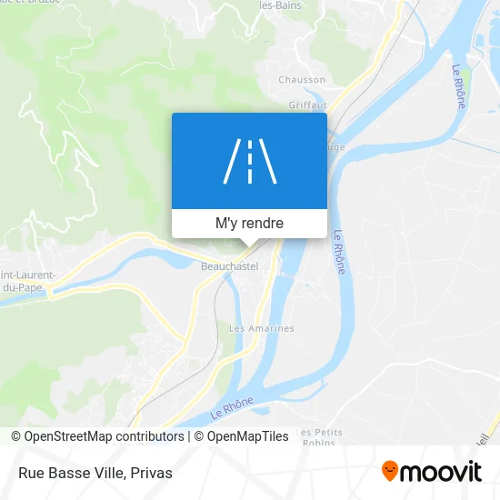 Rue Basse Ville plan