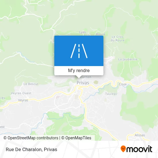 Rue De Charalon plan