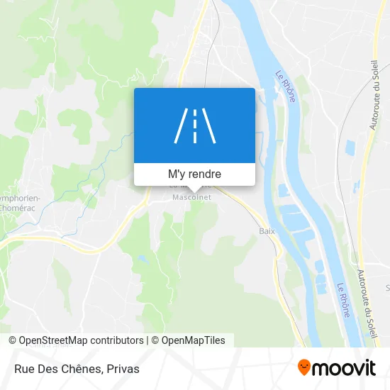 Rue Des Chênes plan