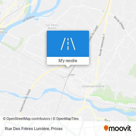 Rue Des Frères Lumière plan