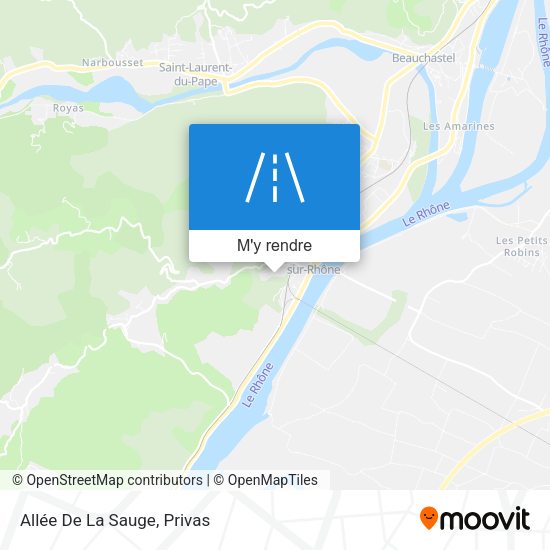 Allée De La Sauge plan