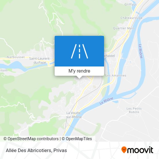 Allée Des Abricotiers plan