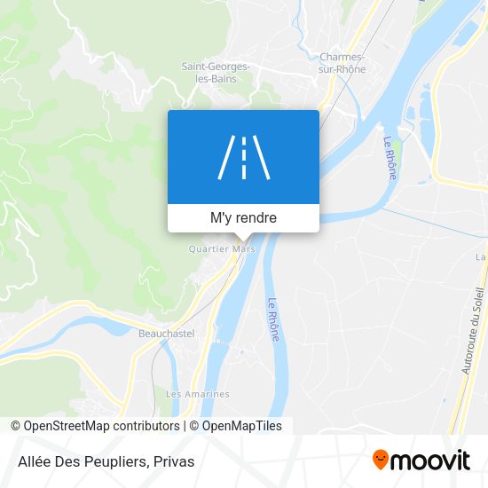Allée Des Peupliers plan